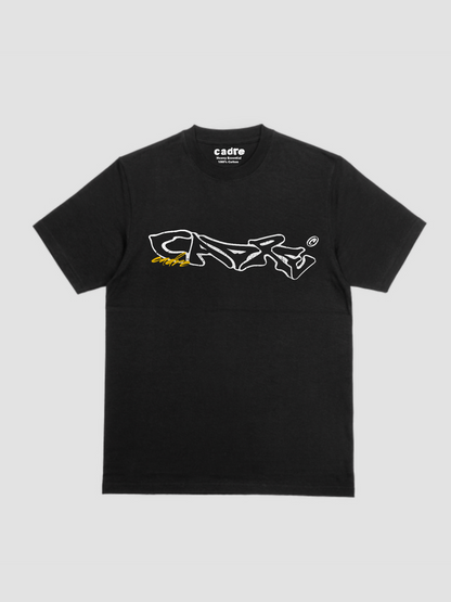 Cadre Brandscape Tee Midnight Yellow